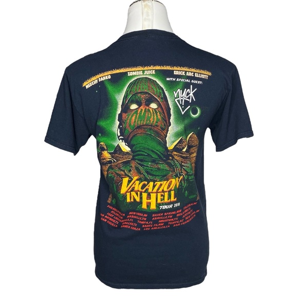 Zombies Vacation In Hell Concert T Shirt - Picture 3 of 10